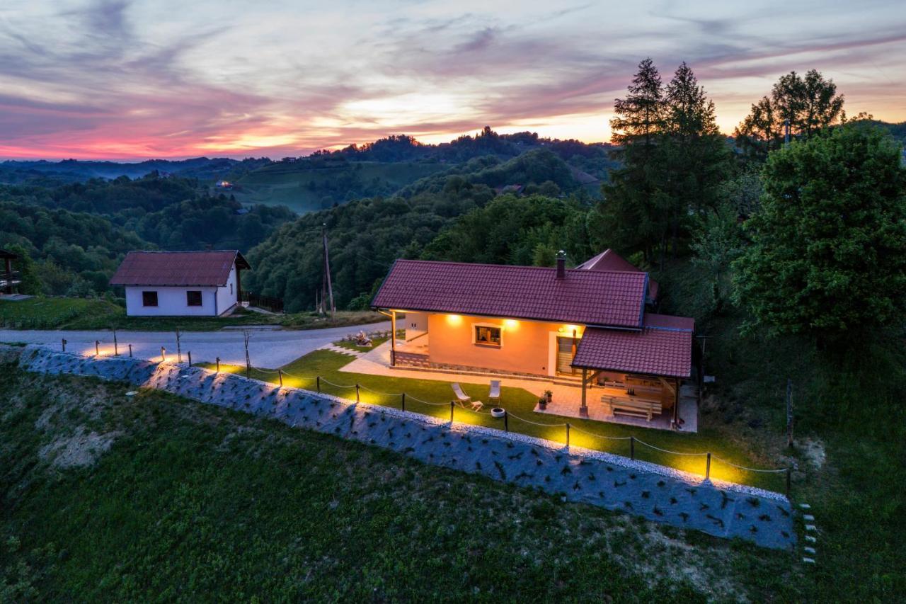Hill Cottage Haloze Gruskovec Exterior foto